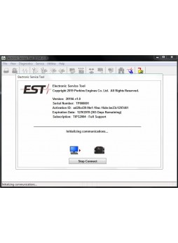 Perkins Electronic Service Tool EST 2019A Diagnostic software [01/2019]